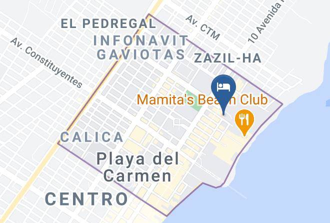Solidaridad - Riviera Maya Suites Maps