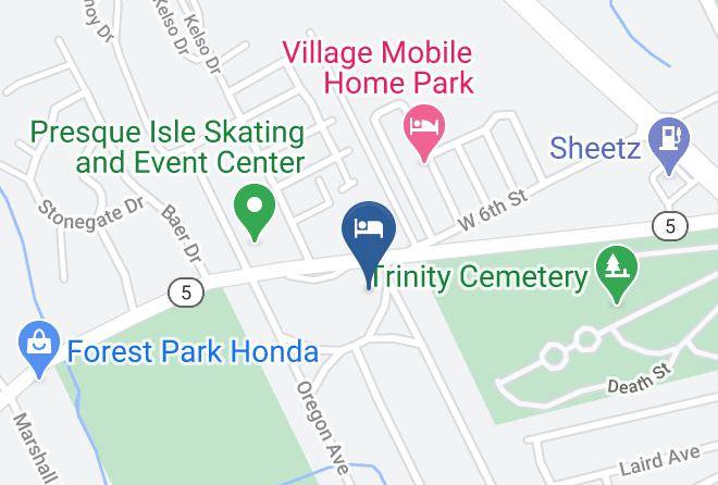Erie - Riviera Motel Erie Maps