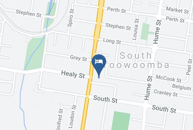 Toowoomba - Riviera On Ruthven Motel Maps