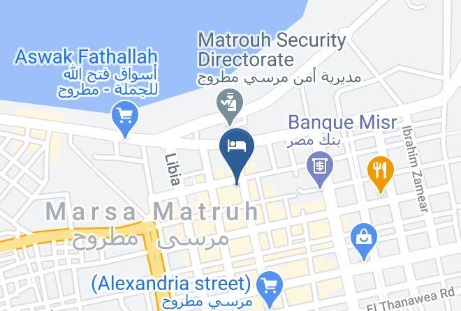 Marsa Matrouh - Riviera Palace Restaurant Maps