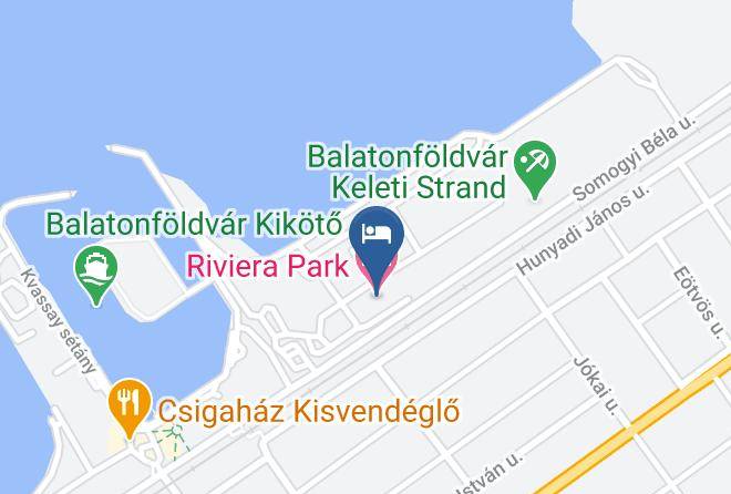 Balatonfoldvar - Riviera Park Hotel Maps