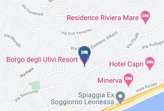 Borgo Degli Ulivi Resort Map