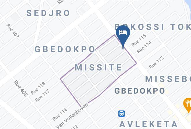 Cotonou - Rivoli Hotel Benin Maps