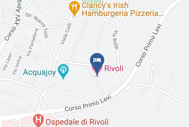 Turin - Rivoli Hotel Maps