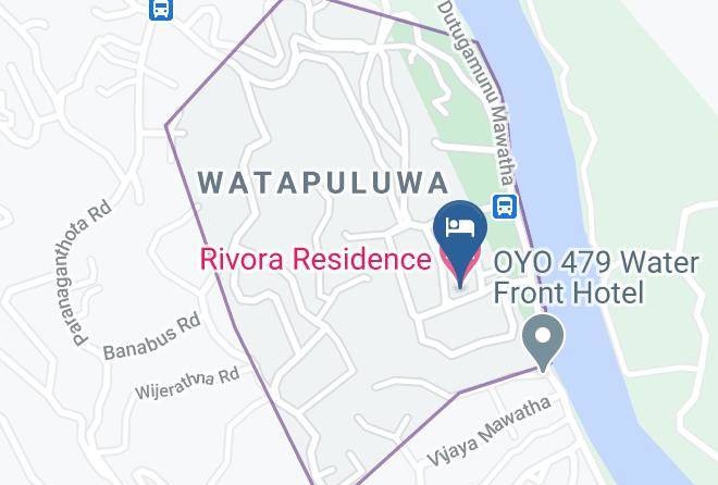 Kandy - Rivora Residence Maps