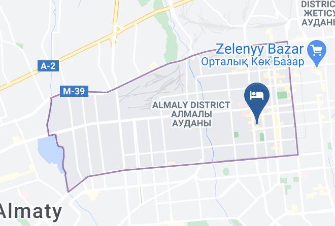 Almaty City - Rixos Almaty Maps