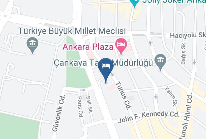 Grand Ankara Hotel&convention Center Map