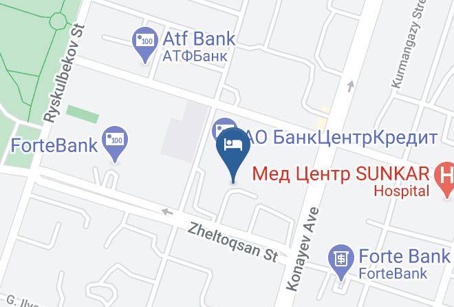 Shymkent - Rixos Khadisha Shymkent Maps