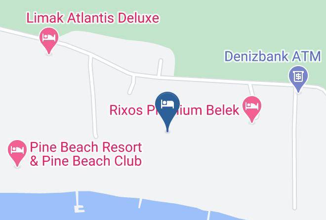 Club Prive By Rixos Belek Map
