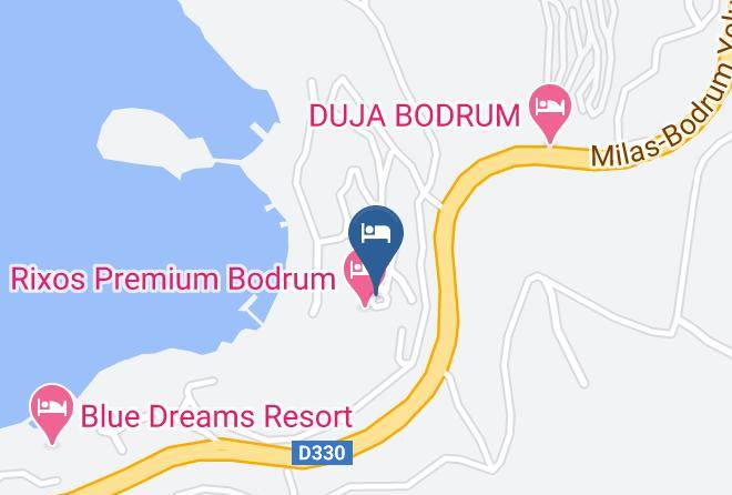 Bodrum - Rixos Premium Bodrum Otel Maps