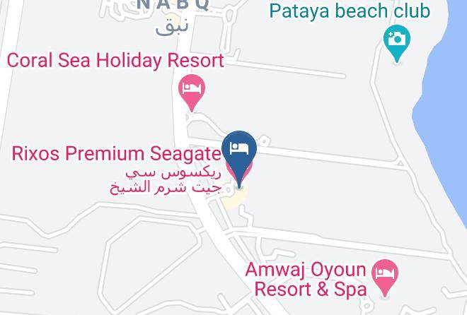 Sharm El Sheikh - Rixos Premium Seagate Maps