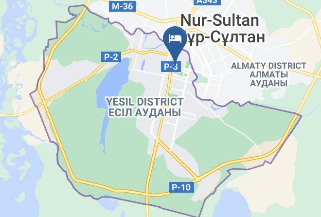 Nur Sultan - Rixos President Astana Maps