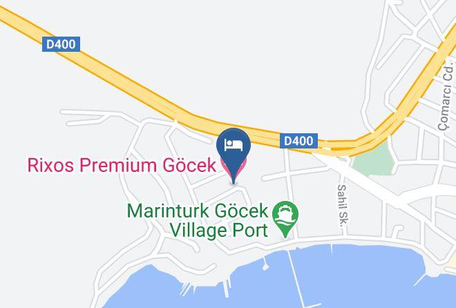 Mugla - Rixos Premium Gocek Maps