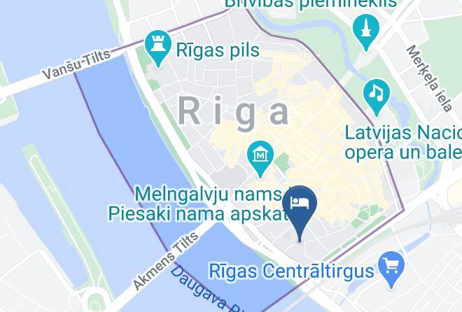 Riga - Rixwell Old Riga Palace Hotel Maps