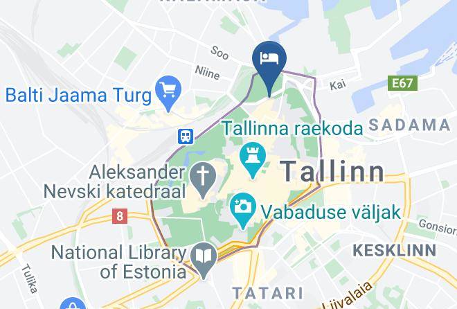 Rija Old Town Hotel Map