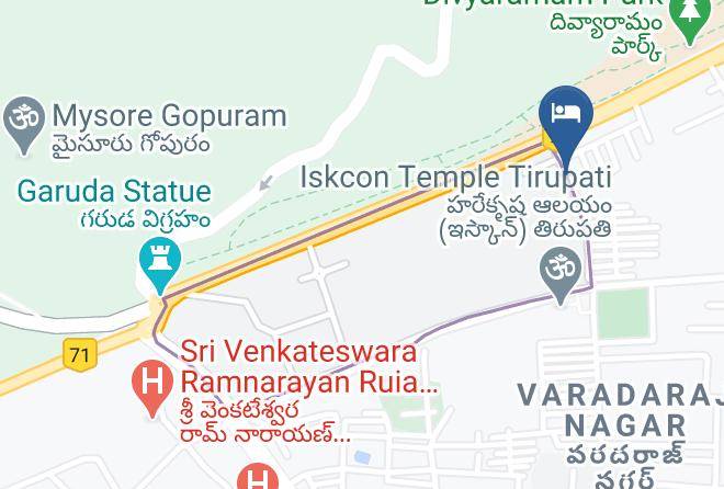 Tirupati - Riya Residency Tirupati Maps