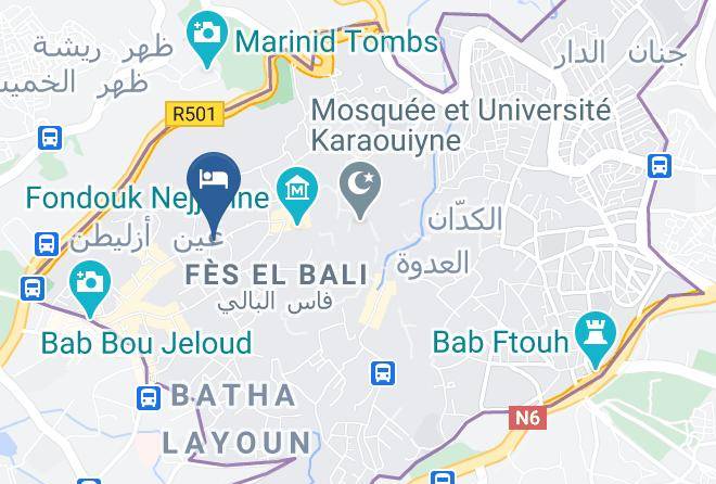Fez - Riad Rajy Maps