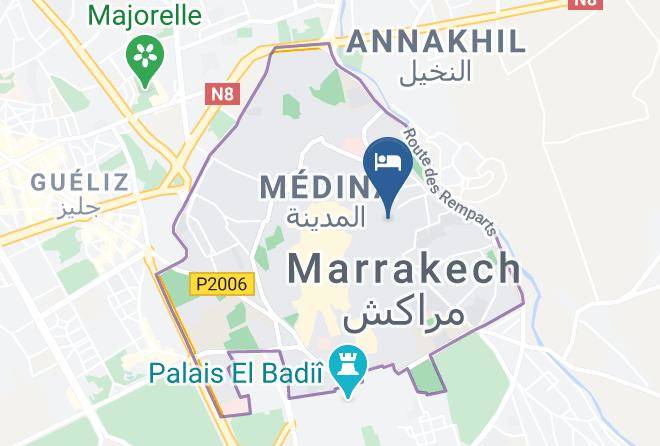 Marrakesh - Riyad El Mezouar Maps