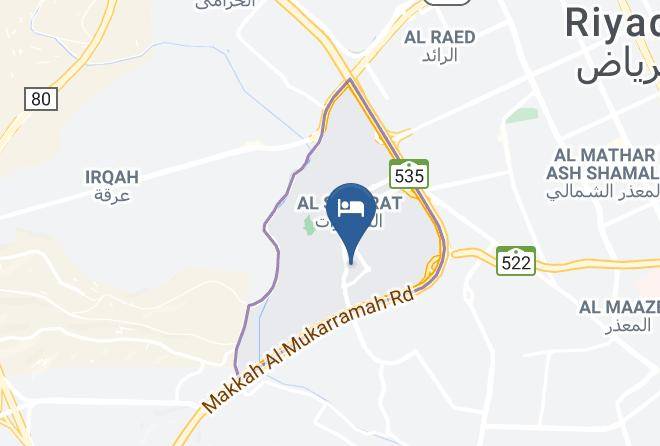 Riyadh - Riyadh Diplomatic Quarter Marriott Executive Apartments Maps