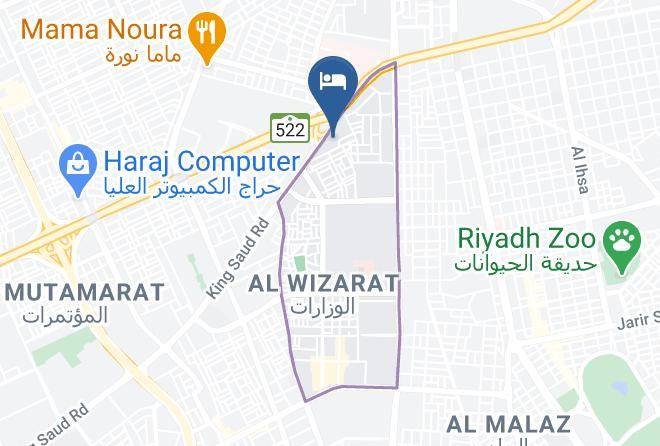 Riyadh - Riyadh Marriott Hotel Maps