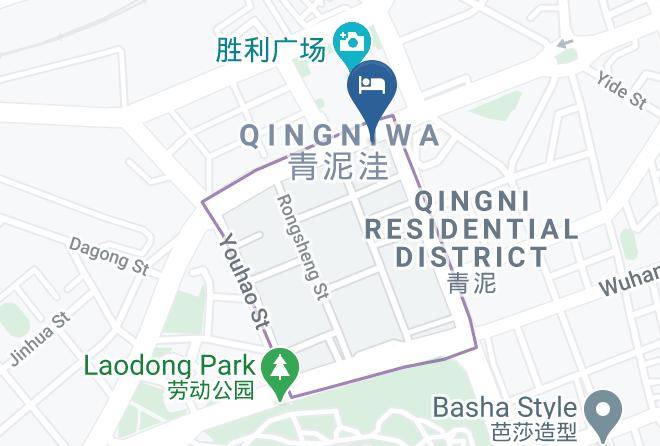Dalian - Riyueming Hotel Qingni Shop Maps
