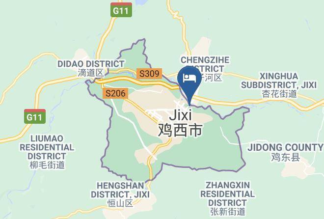 Jixi - Riyuetan Shizhong Hotel Maps