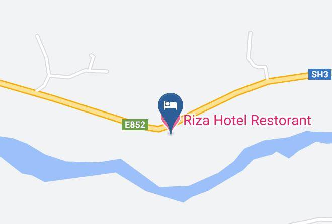 Tirana - Riza Hotel Restorant Maps