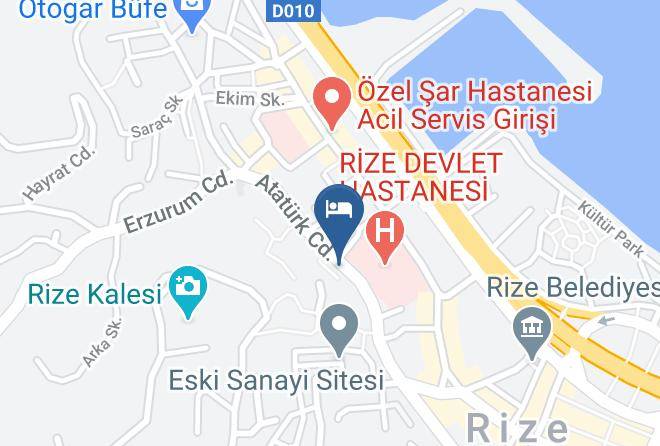 Rize Eminettin - Rize Erdem Pansiyon Kiz Ogrenci Yurdu Maps