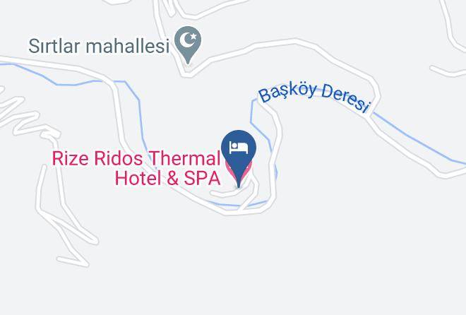 Ikizdere - Rize Ridos Thermal Hotel & Spa Maps