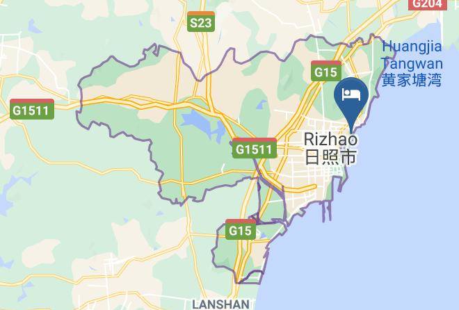 Rizhao - Rizhao Jinhai Garden Hotel Maps