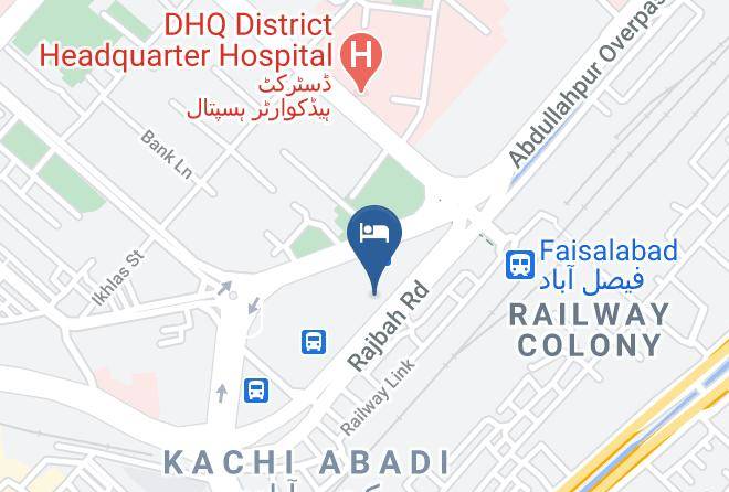 Islamabad - Rizq Hotel Maps