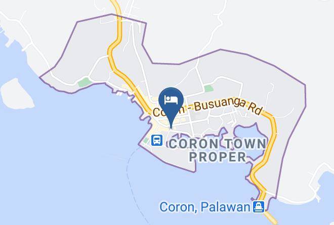 Palawan - Rjr Backpackers Annex Maps