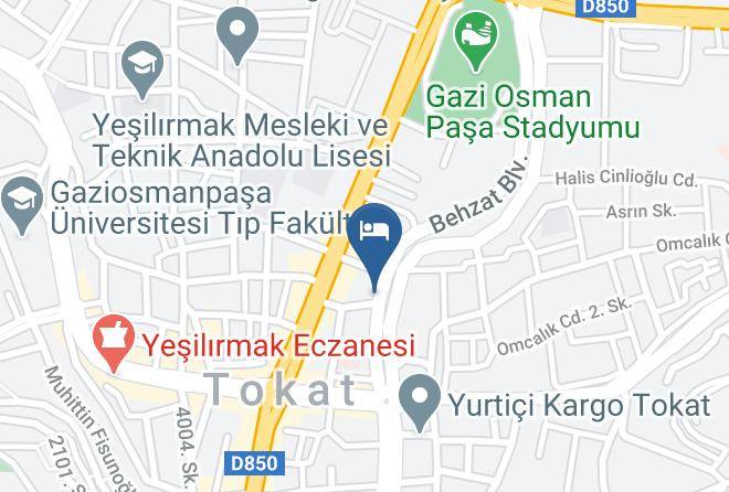 Tokat Ogulbey - Atlas Otel Maps