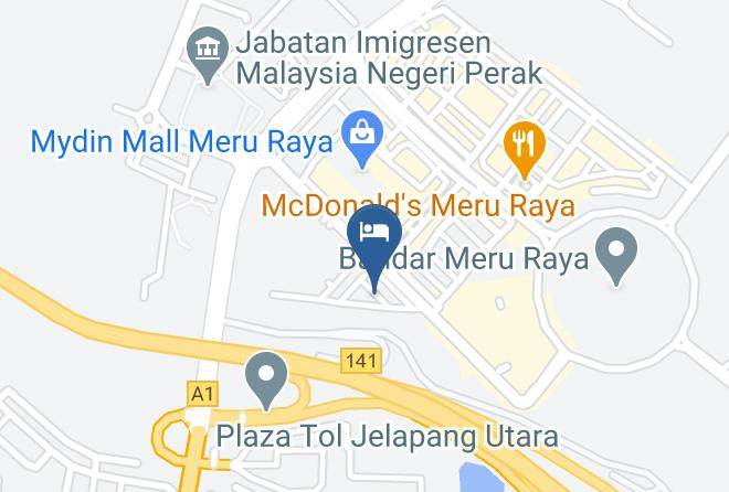 Kinta District - Rmy Homestay Meru Maps