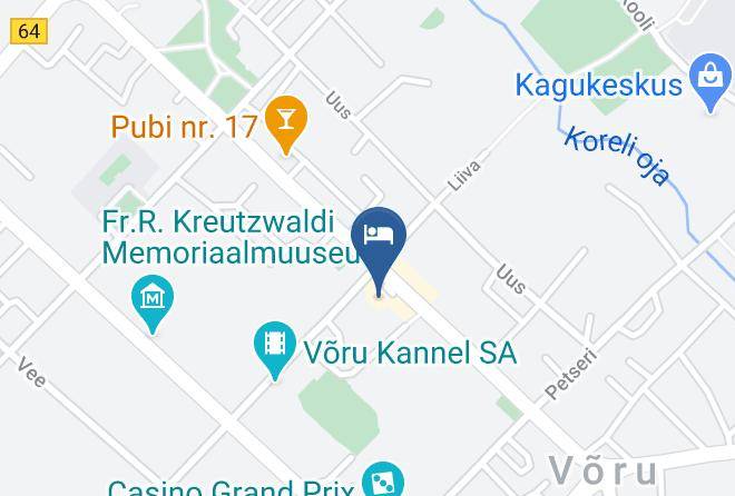 Voru Linn - Randuri Pubi Kulalistemaja Maps