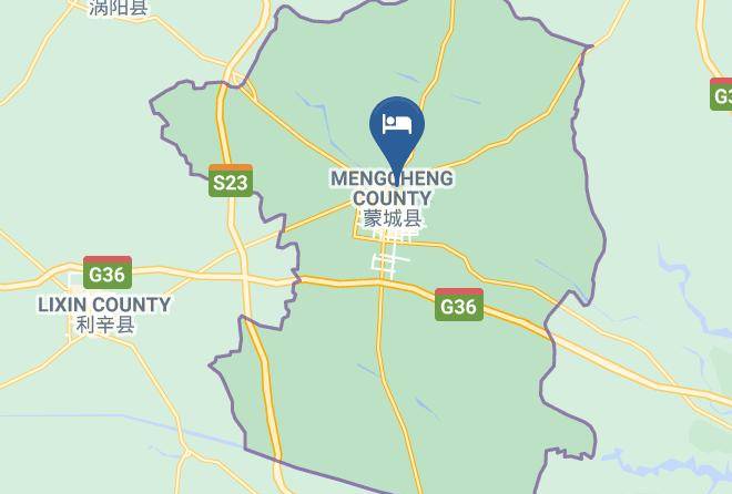Bozhou - Road County Government Hotel Maps