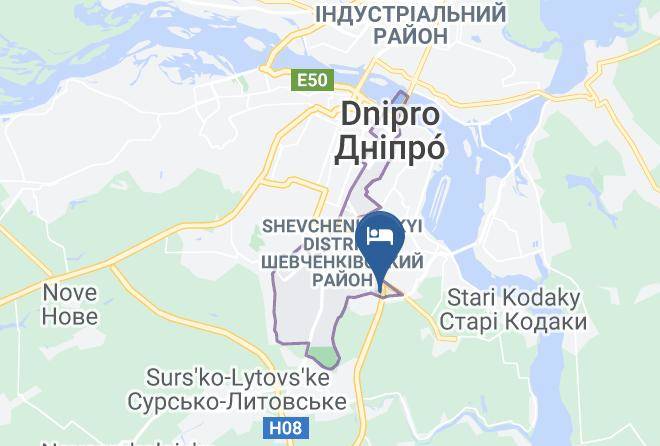 Dnipro - Road Star Hotel Maps