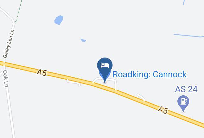 Roadking Cannock Map