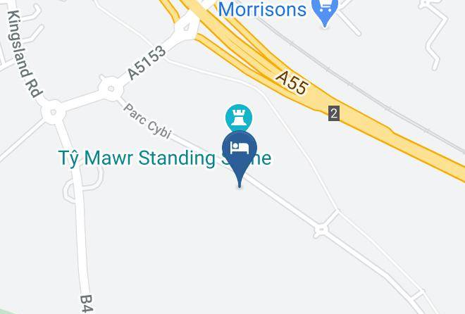 Isle Of Anglesey - Roadking Truckstop & Cafe Holyhead Maps