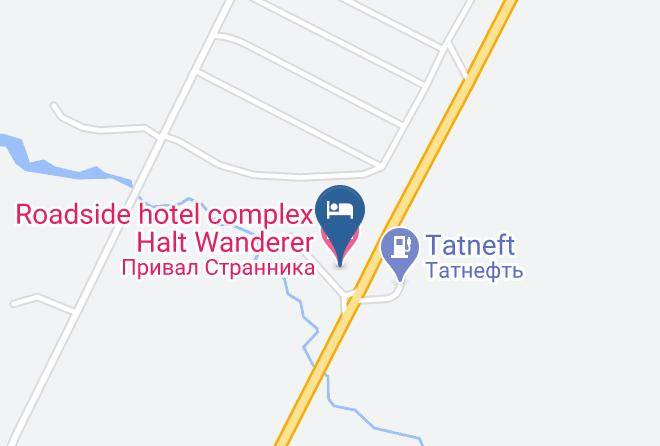 Krasnoyarsky District - Roadside Hotel Complex Halt Wanderer Maps