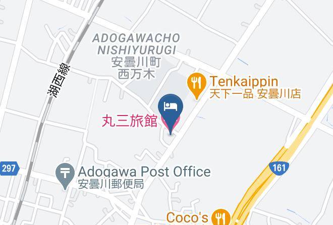 Takashima City - Roadside Station Shinasahi Fushamura Maps