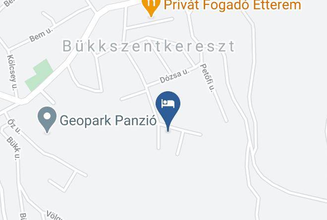 Bukkszentkereszt - Roanzavi Lak Maps
