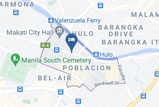 Metro Manila - Robelle Hotel Makati Maps