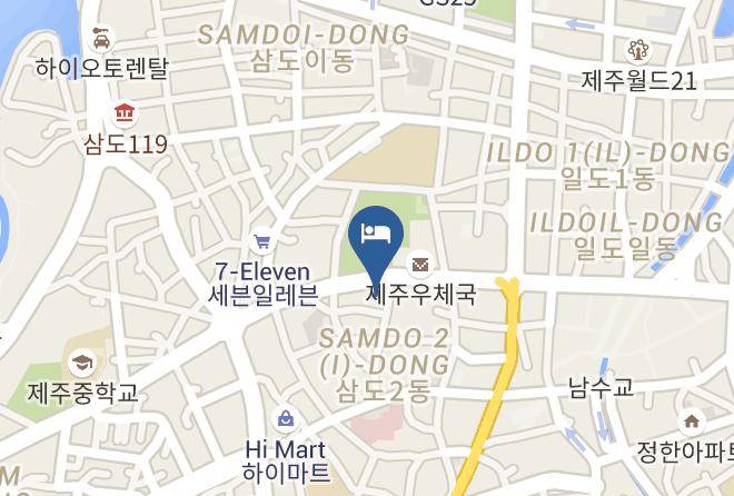 Jejusi - Staz Hotel Jeju Robero Maps