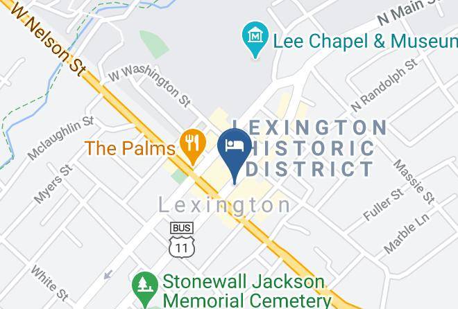 Robert E Lee Hotel Map