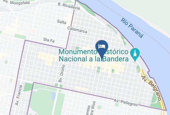Rosario - Roberta Rosa De Fontana Suites Maps