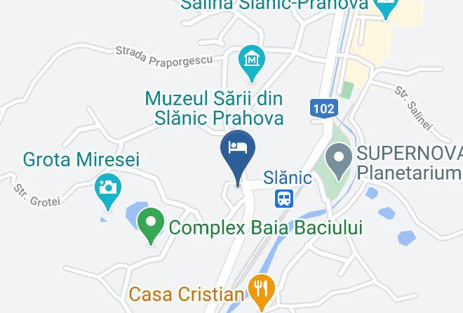 Slanic - Roberto Hotel Maps