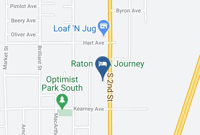 Colfax - Robin Hood Motel Maps