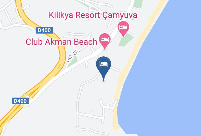 Robinson Club Camyuva Map - Antalya