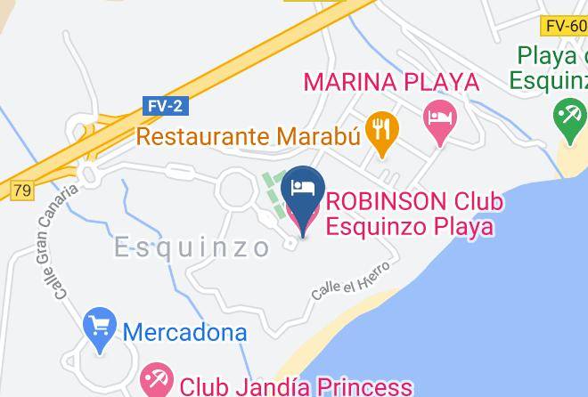 Las Palmas - Robinson Esquinzo Playa Maps